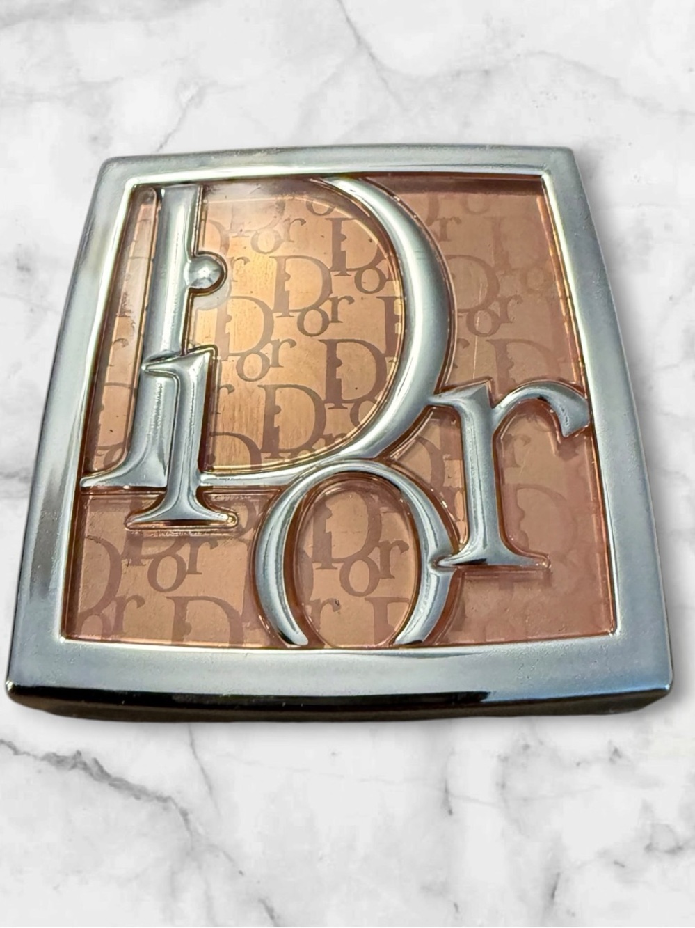 Dior Shimmer Blush Compact in Warm Bronze and Rose